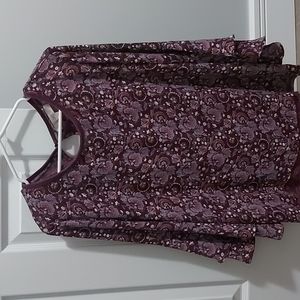 Loft floral print blouse